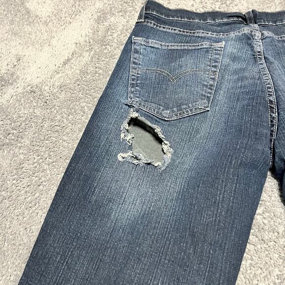 Levis 559 Denim Jeans Men 34 x30 (36x30) Relaxed Straight Blue Denim Pants * - Picture 5 of 12